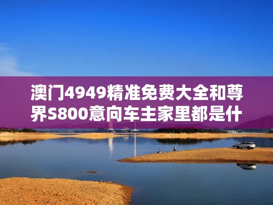 澳门4949精准免费大全和尊界S800意向车主家里都是什么车与