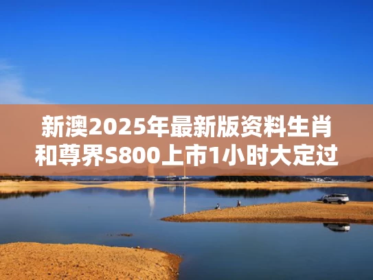 新澳2025年最新版资料生肖和尊界S800上市1小时大定过1000辆与