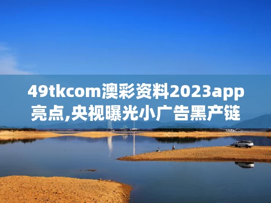 49tkcom澳彩资料2023app亮点,央视曝光小广告黑产链